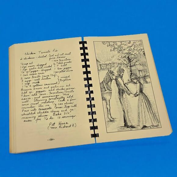 1971 Spiral Cookbook Recollections And Recipes From Army Wives Ft Leavenworth KS - Picture 11 of 16